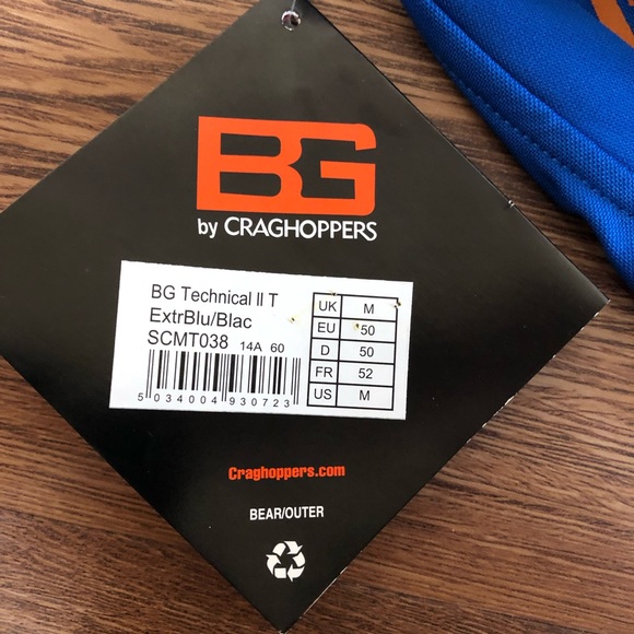 NWT Bear Grills by Craghoppers Technical T-Shirt - Picture 8 of 8